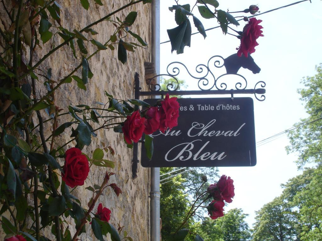 Au Cheval Bleu Bed & Breakfast Fontenay-près-Vézelay Dış mekan fotoğraf